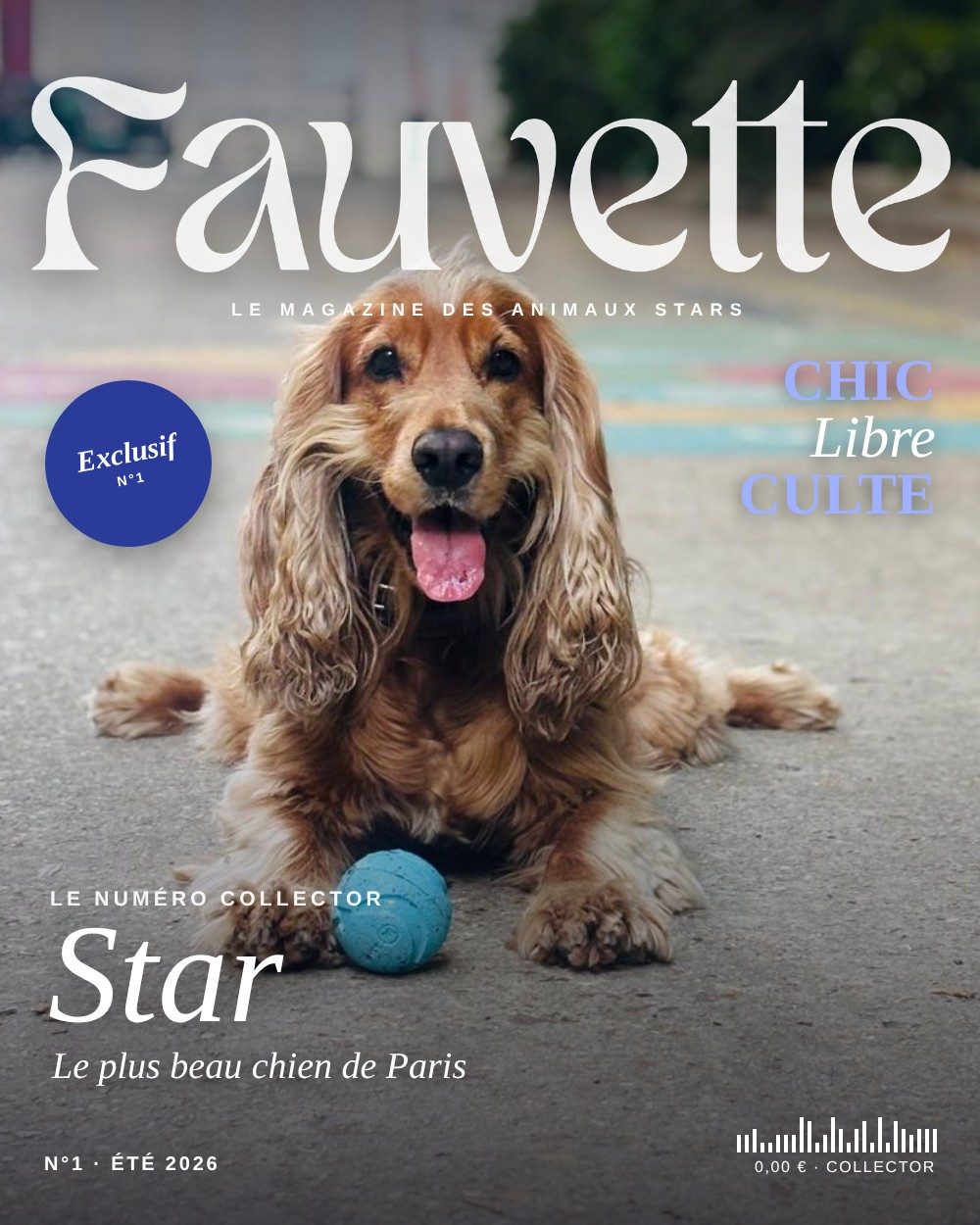 Exemple de une Fauvette, chien